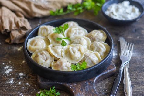 russian pelmeni meat dumplings momsdish
