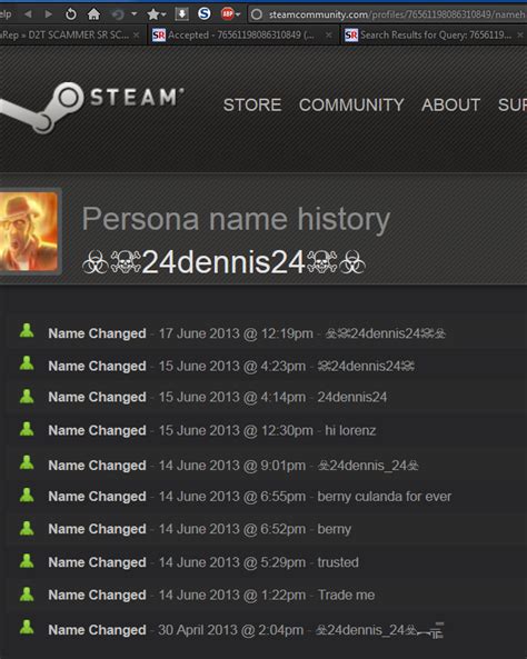 Changing Steam Account Name