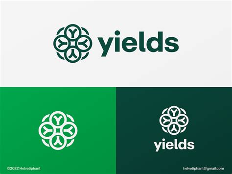 Yields Logo Concept By Helvetiphant On Dribbble