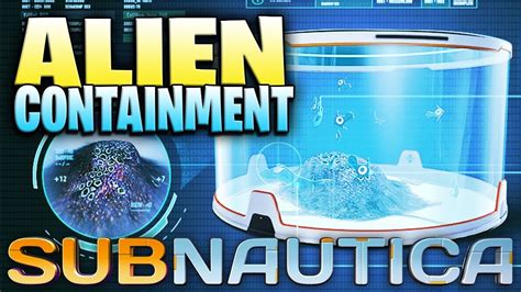 Alien Containment Blueprint Location Subnautica Youtube