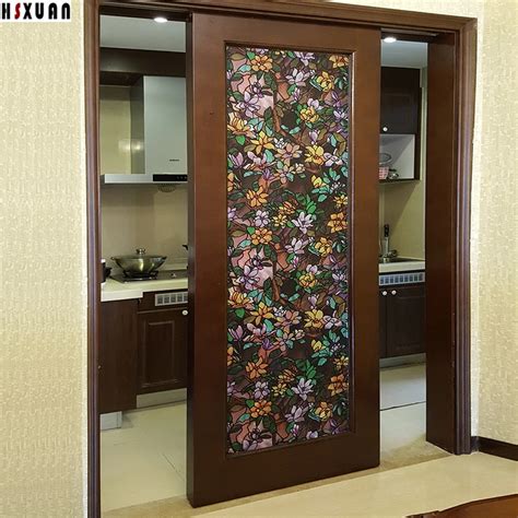 Decal Decorative Window Film Sunscreen 80x100cm Pvc Self Adhesive 3d