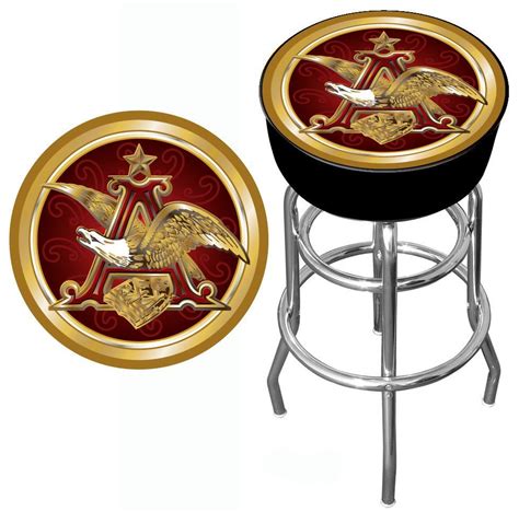 What to know before buying bar stools. Budweiser 31" Swivel Bar Stool | Padded bar stools, Swivel ...
