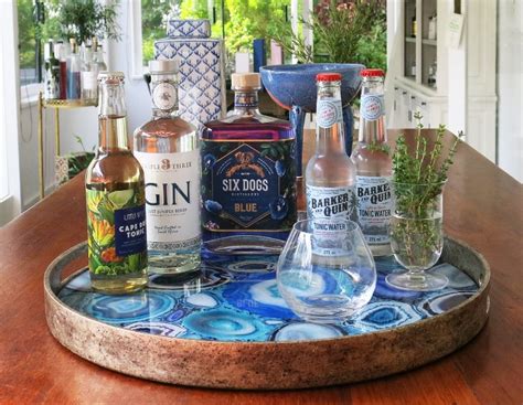 Add Style Detail At Home With A Beautiful Gin Tray Home Bar Sets