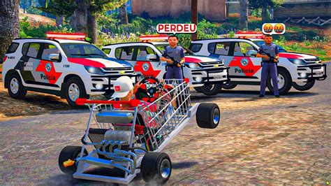 Dando Trabalho Para Policia De Carrinho Roubado Gta 5 Mods Youtube