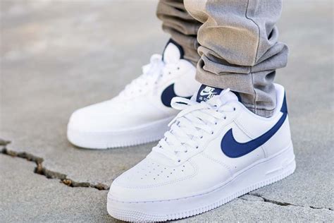 Nike Air Force 1 White And University Red On Feet Review