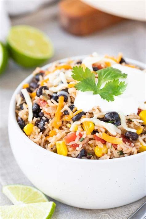 Black Beans And Rice Is The Perfect Budget Friendly Meal For Busy Days