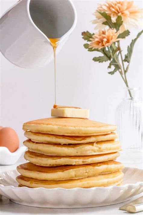 Ultimate Pancakes Recipe An Easy Homemade Recipe Maple And Thyme