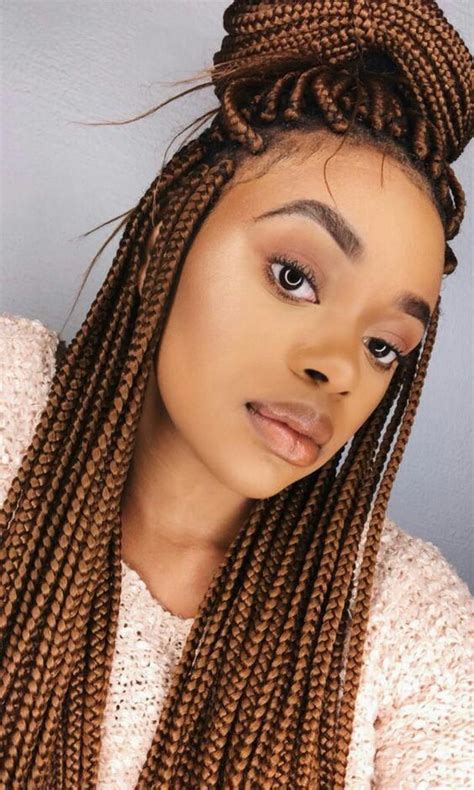 Get ready to see protective hairstyles from a whole new perspective, girl! All You Can Do with Waist-length braids in 2020 | Brown ...