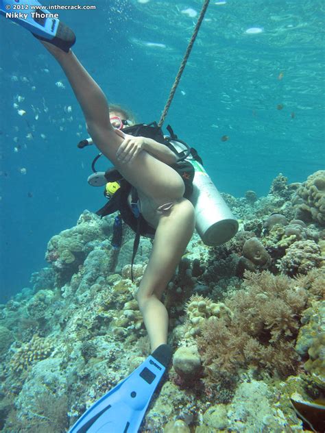 Nikky Thorne Nude Underwater Scuba Diving Xsexpics Com