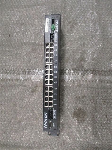 N Tron 526fx2 St Industrial Ethernet Switch 24 Ports 10 30vdc 1a