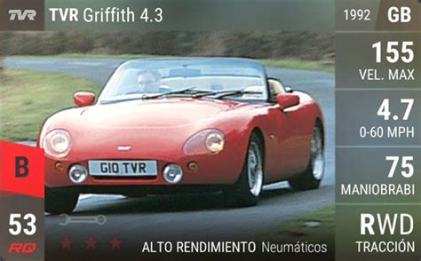 Igcd Net Tvr Griffith In Top Drives