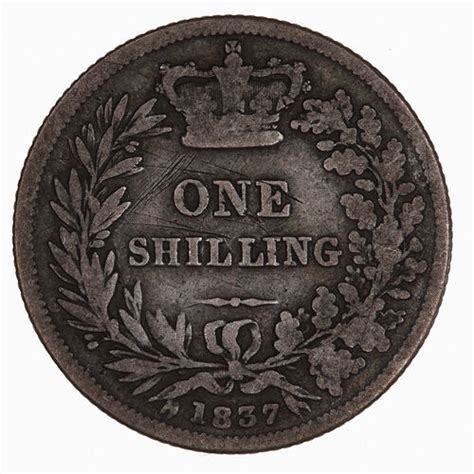 Coin Shilling William Iv Great Britain 1837