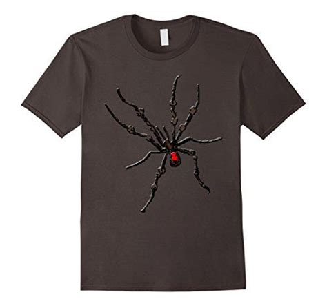 Terrifying Black Widow Spider Tshirt Clothing T Shirt