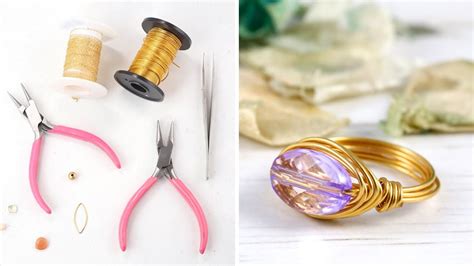 Create Stunning Wire Rings Without Beads In Easy Steps Perfect For