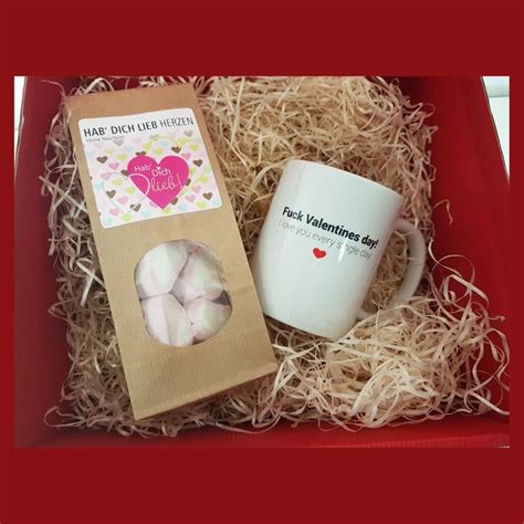 Gift Box Fuck Valentines Day I Love You Every Single Day Cup And