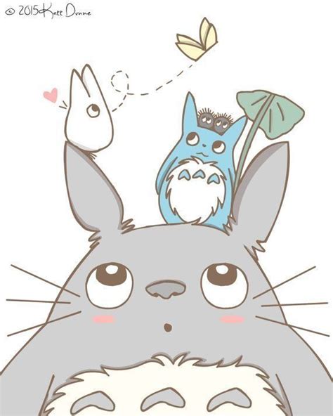 Pushin Totoro Totoro Dibujo