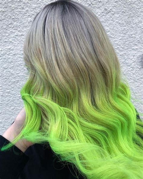 10 Of The Coolest Ideas For Your Green Ombré Hair And How To Do It