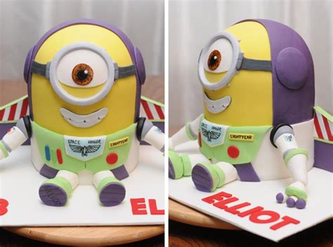 Minion Buzz Lightyear Cake Cakes By Caralin