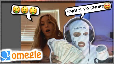 Omegle Demon With A Ski Mask Youtube