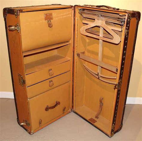 Louis Vuitton Wardrobe Steamer Trunk From A Unique Collection Of