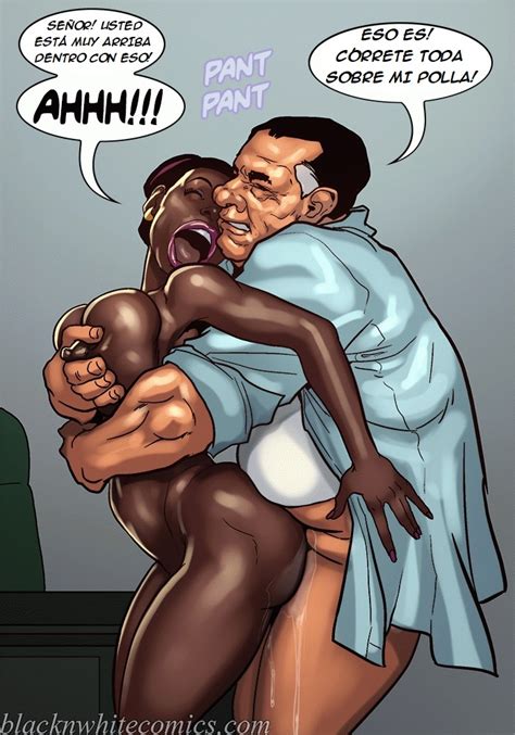 BlacknWhite The Mayor 3 BNW Interracial Español Ver porno comics