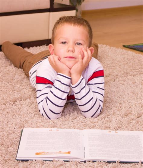 Boy Is Reading A Book Stock Photo Image Of Caucasian 46284636