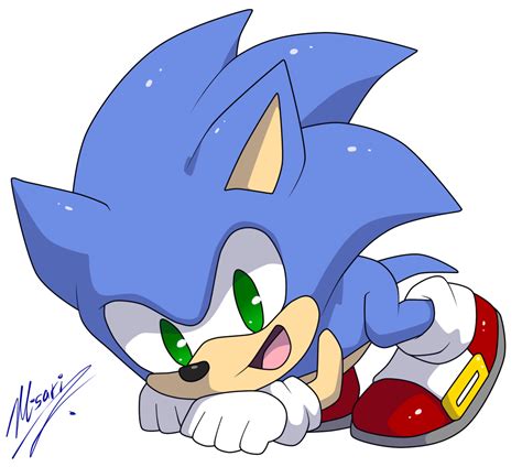 Chibi Sonic  By Myly14 On Deviantart Sonic Classic Sonic Sonic
