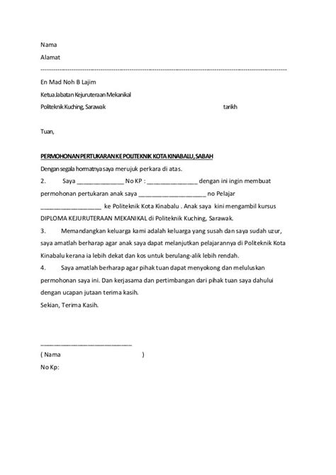 Contoh Surat Rasmi Syarikat  Contoh Surat Rasmi Pertukaran Alamat