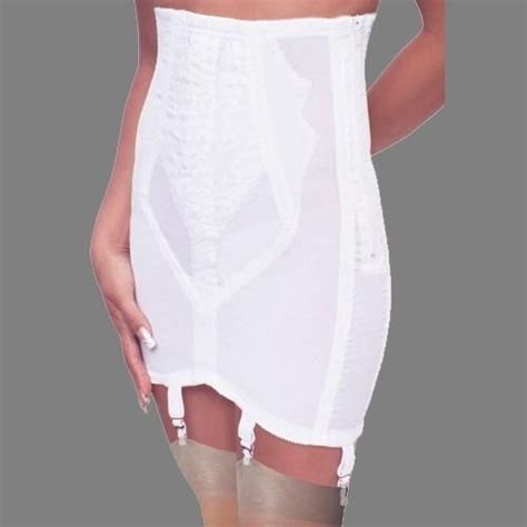 rago extra firm open bottom girdle with zipper girdle corset shop garment