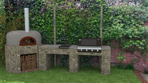 23 Photos And Inspiration Outdoor Cooking Area Plans