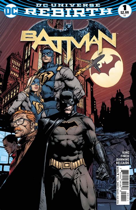 Superman 1 And Batman 1 Dc Comics Rebirth Spoilers