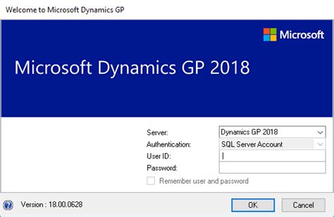Hands On With Microsoft Dynamics Gp 2018 R2 Desktop Client First Run