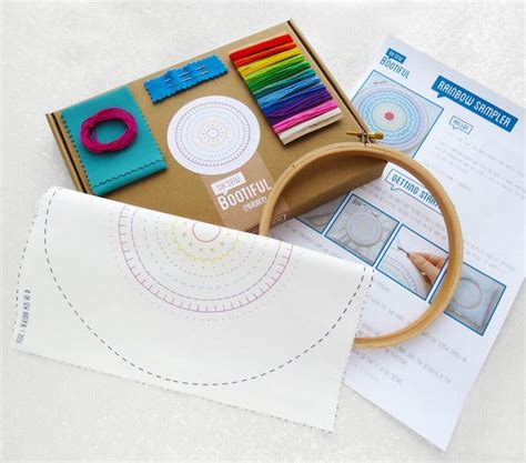 Stamped Embroidery Kits Are a Perfect Way to Celebrate Summer