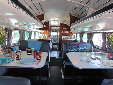 The Interior Renovation Of This Greyhound Is Stunning Car Camper