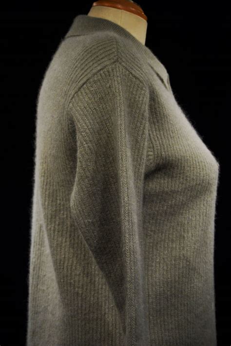 602 034 Womans Long Angora Cardigan Sweater