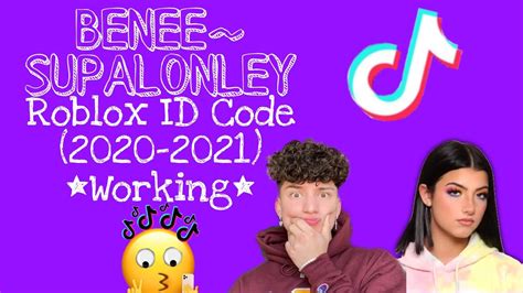 Murder mystery 2 codes (2021). BENEE- Supalonley Roblox ID radio Code *WORKING* (2020 ...