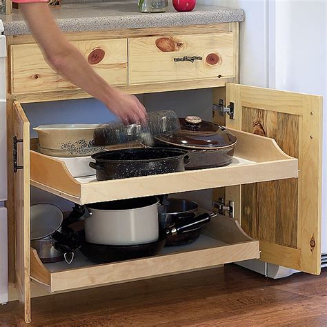 How to design kitchen pantry kitchen storage solutions kitchen. 22" Birch Pull-Out Shelf Kit (One Shelf), 1/4" Bottom | eBay