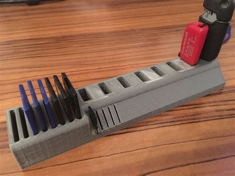Sd Card And Usb Flash Drive Holder 3d Printed
