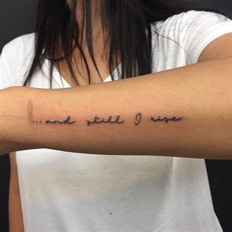 Inspirational Tattoos Popsugar Smart Living Writing Tattoos Forearm Tattoo Women