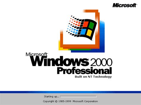 Windows 2000 Professional Boot Screen By Oscareczek On Deviantart
