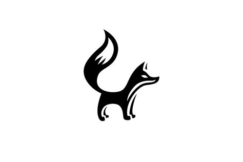 Fox Logo Template Illustrator Templates Creative Market