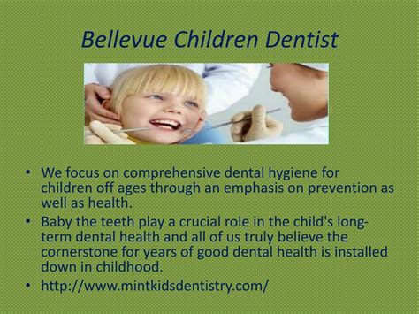 Ppt Mint Kids Dentistry Powerpoint Presentation Free Download Id