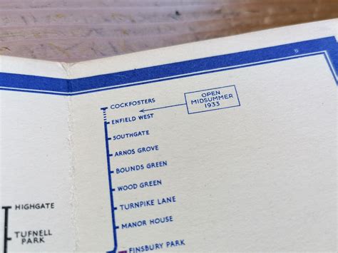 Harry Becks First Map 1933 Map Of Londons Underground Railways