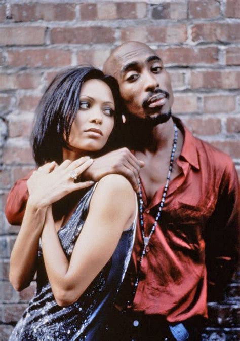 Tupac Shakur And Thandie Newton Gridlockd 1997 Tupac Tupac