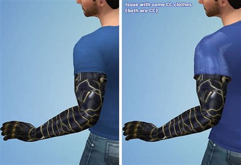 Bucky Barnes Metal Arm Tattoo By Winter Soldier At Mod The Sims 4