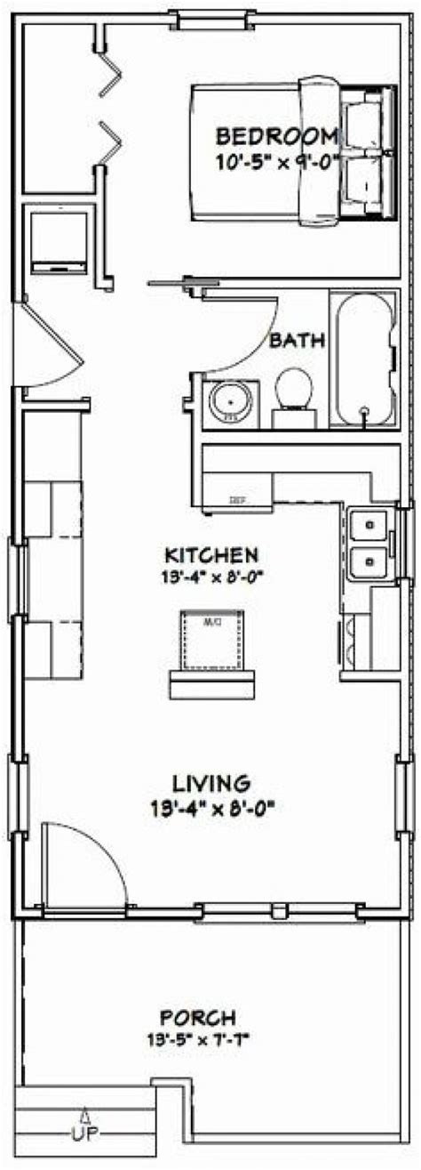 Create detailed and precise floor plans. Home Inspiration: Charming 16x40 House Plans Derksen ...