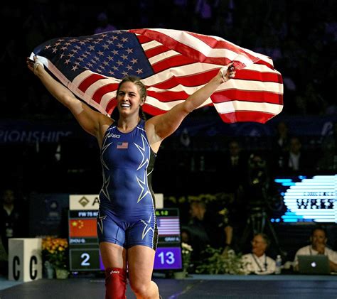Adeline Gray Becomes First Us Wrestler To Win Six World Titles Uskings
