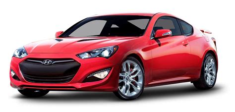 Red Hyundai Genesis Coupe Car PNG Image (With images) | Hyundai genesis coupe, Hyundai genesis ...