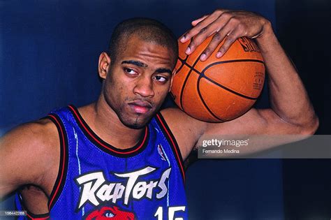 Vince Carter Of The Toronto Raptors Poses For A Portrait During A