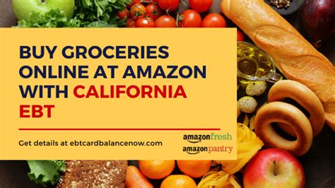 Check spelling or type a new query. Buy groceries Online at Amazon with CALIFORNIA EBT - EBTCardBalanceNow.com